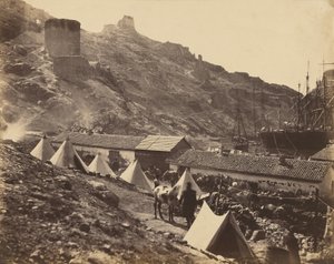 Det genuesiske slot, Balaklava af Roger Fenton
