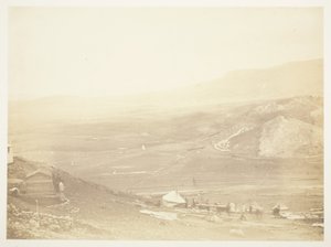 Balaklavas linjer af Roger Fenton