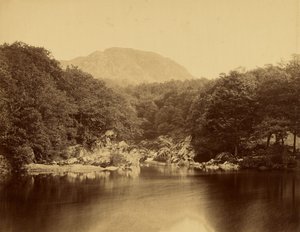 Llyn Glas ved Conway af Roger Fenton