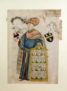 John Gedney in the Robes of the City Alderman, ca. 1450 (akvarel på papir) af Roger Leigh