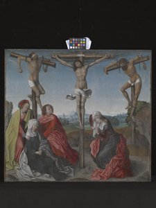 Korsfæstelse (olie på træ) af Rogier van der Weyden