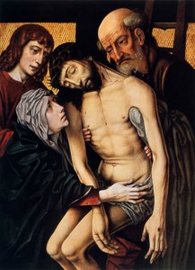 Nedstigning fra korset, c1430. af Rogier van der Weyden