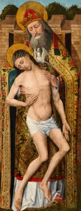 Holy Trinity, udvendigt panel af Weston Triptykon, ca. 1480 af Rogier van der Weyden
