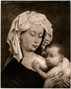 Madonna og barn, 1927 af Rogier van der Weyden