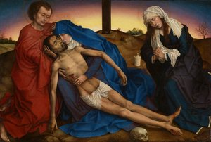 Pieta, ca. 1441 (olie på panel) af Rogier van der Weyden