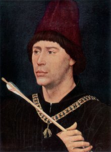 Portræt af Antoine, Bastard of Bourgogne, c1456, 1927 af Rogier van der Weyden