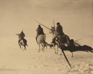 The Blizzard, ca. 1910 (fotografi) af Roland W. Reed