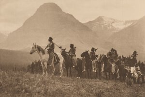 The Pass Finders, Piegan, Montana,1913 (foto) af Roland W. Reed