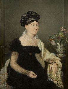 Madame Catalani, ca. 1821 (olie på mølleplade)