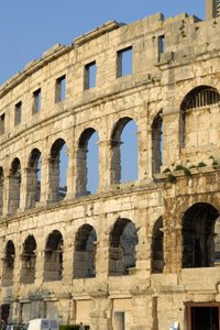 Amfiteater i Pula, Kroatien af Roman