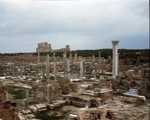 Arkæologisk sted og romersk teater, 2.-3. århundrede af Roman