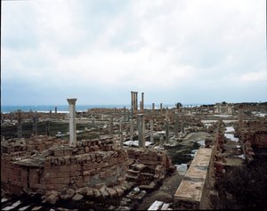 Arkæologisk sted og romersk teater, 2.-3. århundrede af Roman