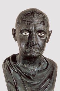 Buste af Publius Cornelius Scipio Africanus af Roman