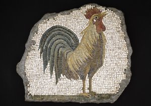 Hane (mosaik) af Roman
