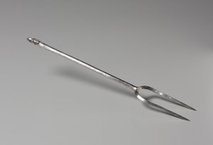 Gaffel med Mule-Head Finial, 375-425 af Roman
