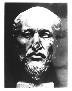 Leder af Plotinus (205-270) (marmor)