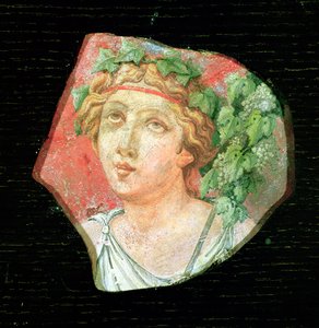 Hoved af en bacchante af Roman
