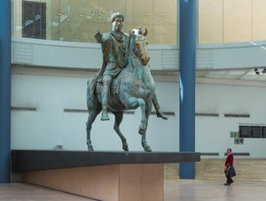 Marcus Aurelius statue (bronze) af Roman