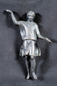 Offrande statuette i bronze, coll. privat, 2. årh. Formentlig af pilgrimmene ved Mars-templet. af Roman