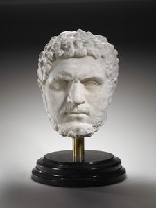 Portræt af Caracalla, kejser af Romerriget, 211-17 e.Kr. (marmor) af Roman