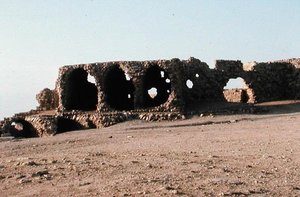 Ruiner af den romerske akvædukt af Roman