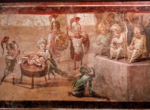 Salomons dom (fresko af Roman