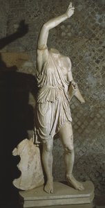 Statue af Amazonas, romersk kopi af original af Phidias (marmor) af Roman