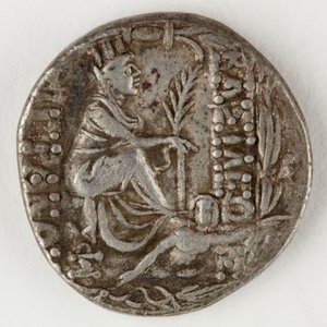 Tigranes II af Armenien, bagside, 83-69 f.Kr. (sølv) af Roman