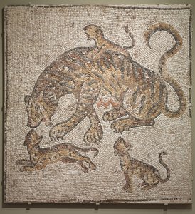 Tigress and Cubs, c.300 ADdani af Roman