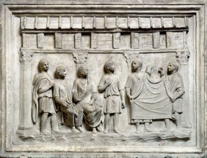 Tissue shop i Augustan-perioden af Roman