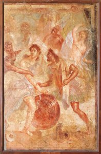 Ulysses og Diomedes genkender Achilleus forklædt som den kvindelige Pyrrha blandt Lycomedes