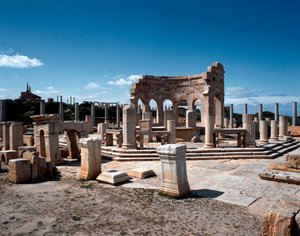 Udsigt over markedspladsen af Roman