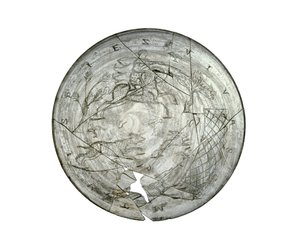 Wint Hill Bowl, indgraveret med en jagtscene, sandsynligvis fra Rhinlandet, romersk, 4. århundrede (glas)
