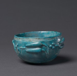 Bowl with Lotus Bud Decoration, Egypt, 1-200dani af Roman Imperial Period