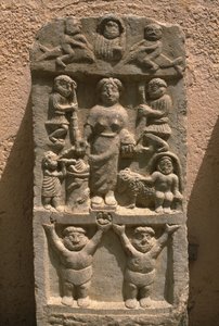 Stela, højkejsertid (27 f.Kr.-395 e.Kr.) af Roman Imperial Period