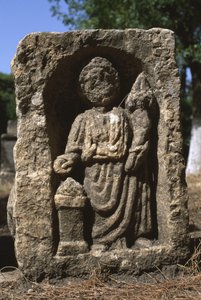 Stela dedikeret til Ceres, den høje kejsertid (27 f.Kr. - 395 e.Kr.) af Roman Imperial Period