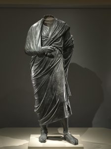 Kejseren som filosof, sandsynligvis Marcus Aurelius af Roman Imperial Period