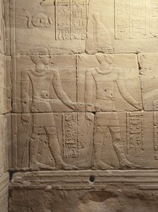 Dendur-templet, ca. 10 f.Kr. (æolisk sandsten) af Roman Period Egyptian