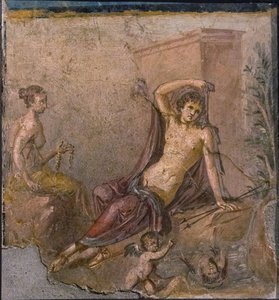 Narcissus, Ekko og Eros, 1. H. 1. århundrede. AD.