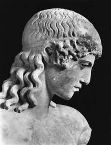 Apollo (marmor) (s/h foto) (detaljer) af Roman Roman