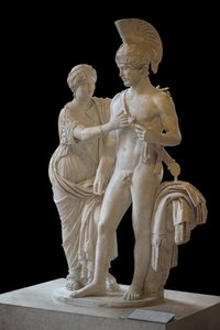 Art Rome kejserpar i marts og Venus (mellem 120 og 140 e.Kr.) skulptur af Roman Roman