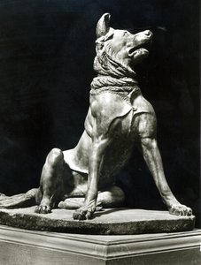Bullmastiff hund (marmor) af Roman Roman