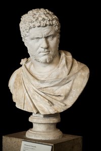 Caracalla (188 - 217 e.Kr.) marmor, romersk kunst af Roman Roman