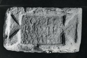 Centurial sten af Coh. I Vardullorum (sten) af Roman Roman