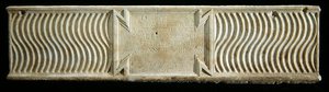 Sarkofag, sent 2.-3. århundrede e.Kr. (marmor) (se også 241411) af Roman Roman