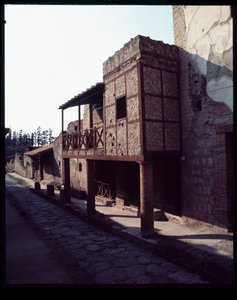 Udsigt over et hus, 5. århundrede f.Kr.-1. århundrede e.Kr af Roman Roman