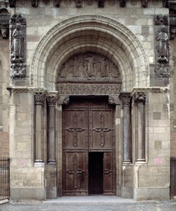 Basilikaens sydportal af Romanesque