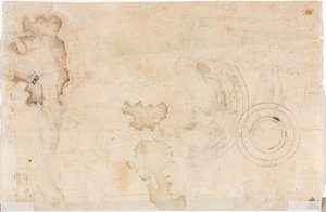 Koncentriske cirkler (verso) af Romanino