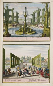 The Park at Enghien, ca. 1685, illustration fra en 