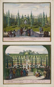 The Park at Enghien, ca. 1685, illustration fra en 